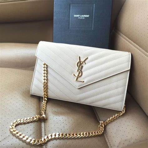 white saint laurent bag|yves saint laurent white bag.